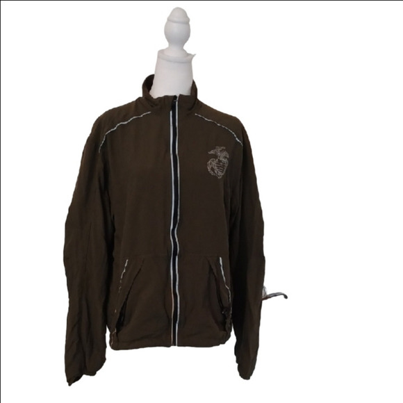 -- Men's Olive Jacket - Picture 3 of 10